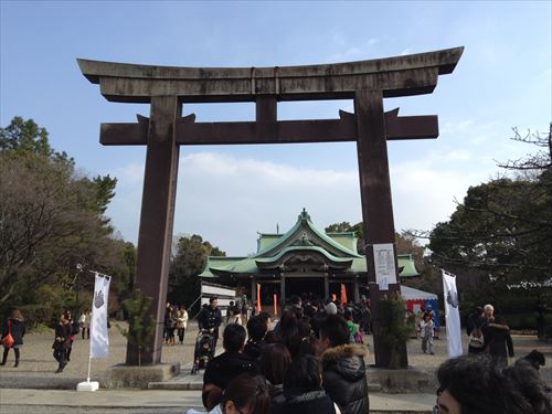 大阪城豊国神社