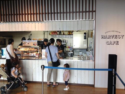 京都水族館ハーベストカフェ