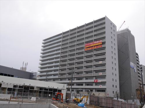 メイツブラン大阪城公園・マンション工事状況