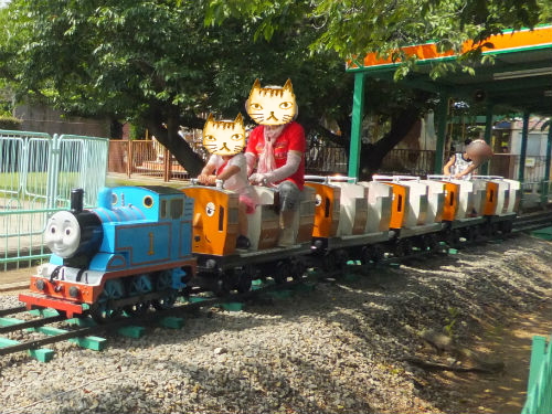 みさき公園の機関車トーマス・乗り物