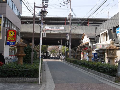 南海電車・住吉大社前