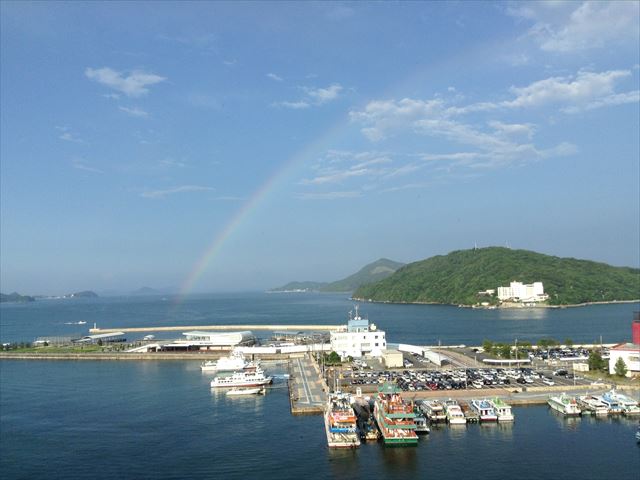 鳥羽湾の様子