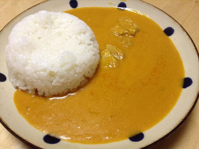 「カルディ（KALDI）」レモンチキンカレー完成