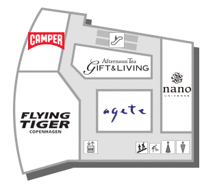 新宿フラッグス3階フロアーマップ