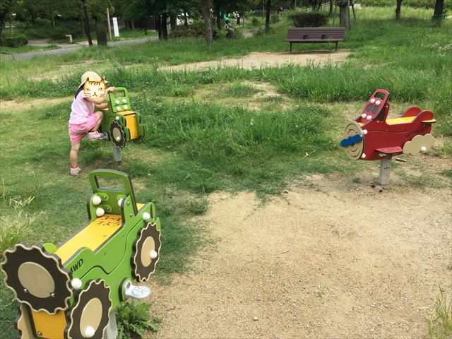 鶴見緑地公園の遊具①