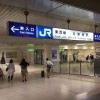 JR東西線・北新地駅の案内版