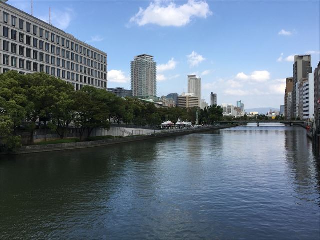 淀屋橋駅から見たラバーダック