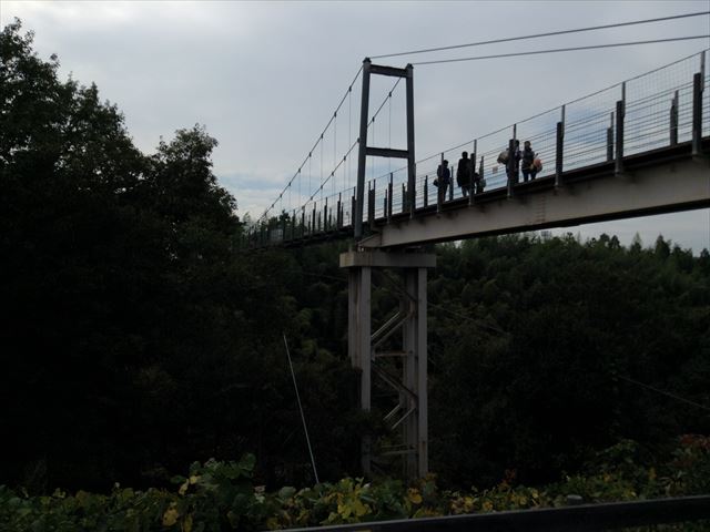 「ハーベストの丘」吊り橋