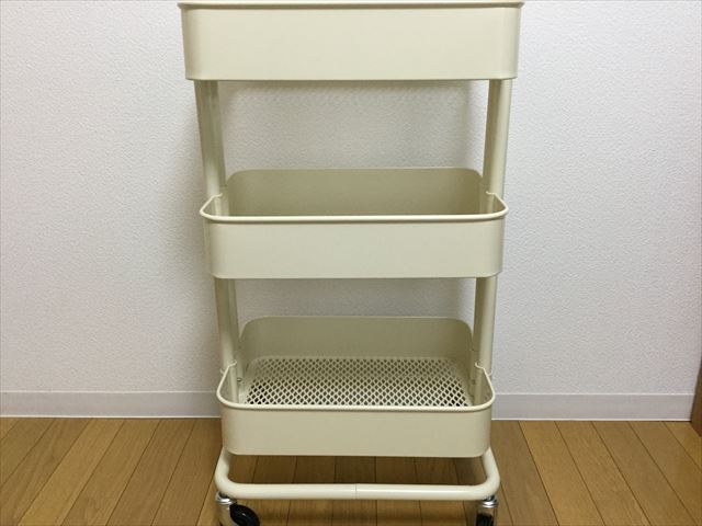 IKEAのワゴン「RASKOG」組立て完成