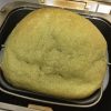 青汁ライ麦食パンが焼きあがった