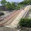 「あらかし公園」の巨大滑り台