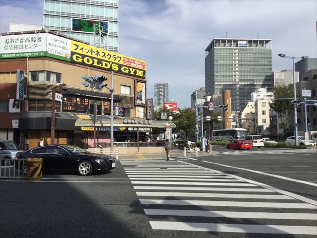 阪神電車「福島駅」2番出口