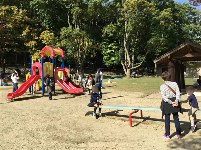 宝が池公園「子どもの楽園」複合遊具