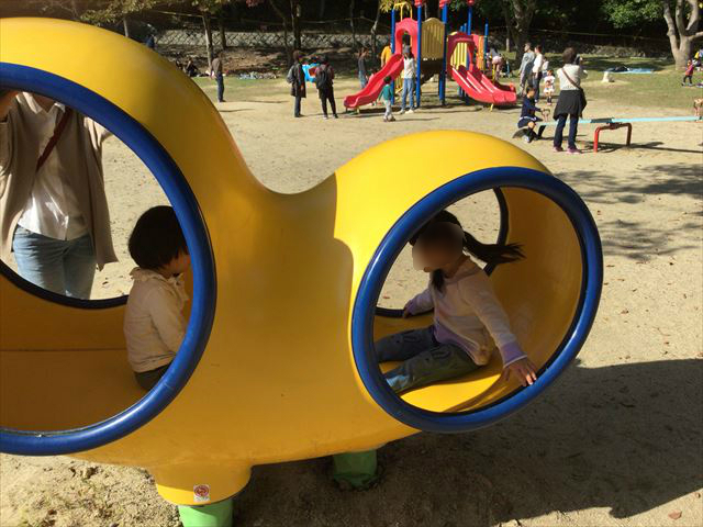 宝が池公園「子どもの楽園」シーソー