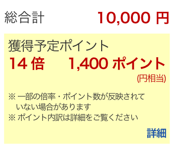 「楽天ふるさと納税」獲得ポイント14倍