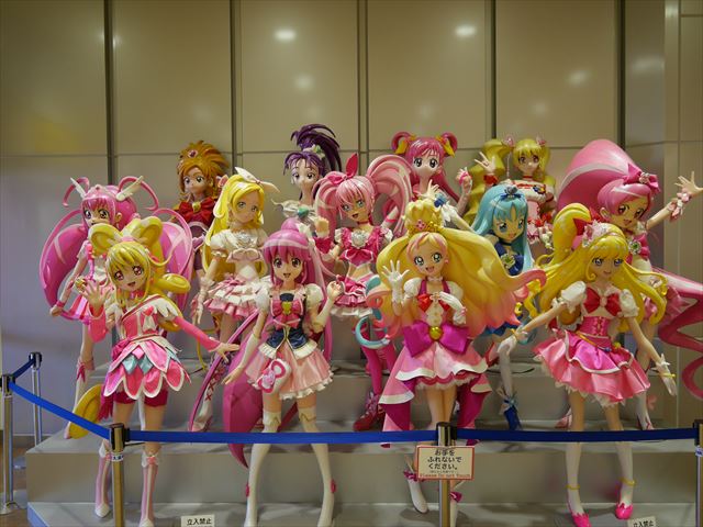 「東映太秦映画村」歴代プリキュア