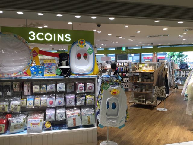 京阪モール・3COINS