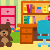 子供部屋、勉強机や家具など