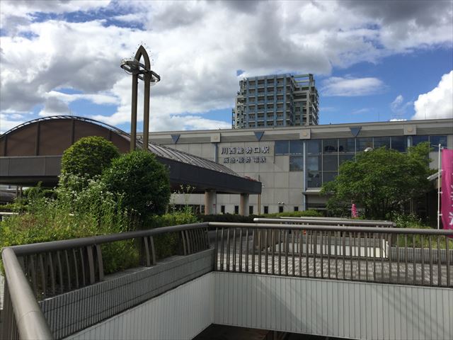 阪急「川西能勢口駅」前