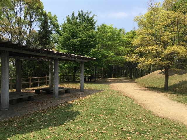 蜻蛉池公園丘の上