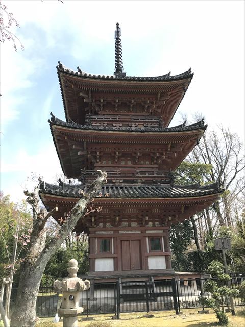 宝積寺三重の塔（一夜の塔）