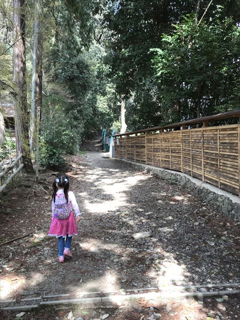 宝積寺からの天王山登山ルート