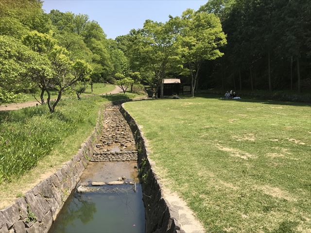 錦織公園の水車