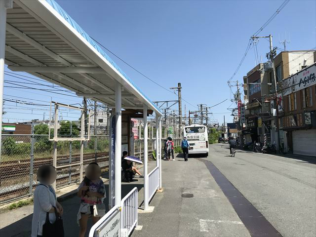 JR学研都市線「四条畷駅」バス乗り場