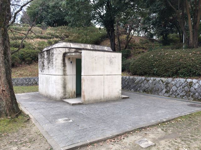 大渕池公園西地区のトイレ