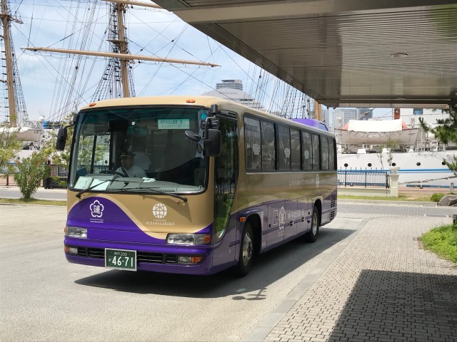 「神戸みなと温泉 蓮」無料シャトルバス