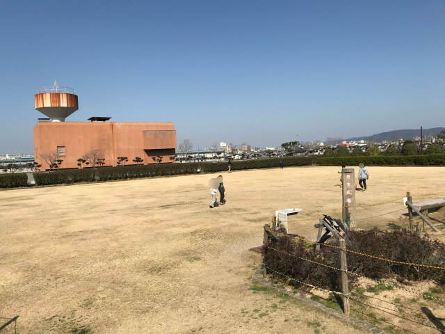 「川俣スカイランド」芝生広場