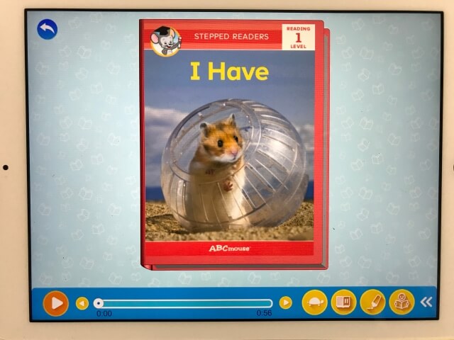 「ABCマウスイングリッシュ（旧名称：楽天ABCmouse）」「I have」という読み聞かせ英語絵本