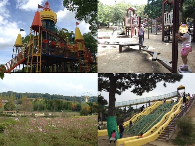 大阪府堺市の遊具公園（大泉緑地・大仙公園・ハーベストの丘・浜寺公園）