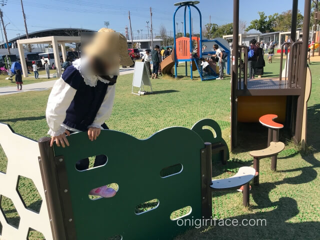 太枝公園「ちびっこ広場」の遊具