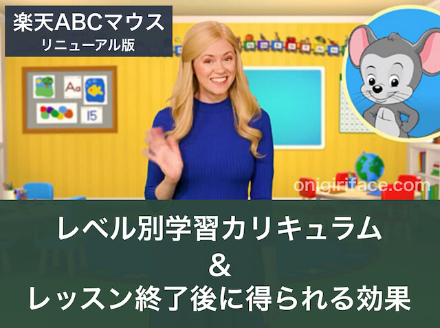 「ABCマウスイングリッシュ」レベル別カリキュラム