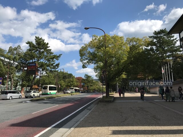 奈良県庁前・大宮通り