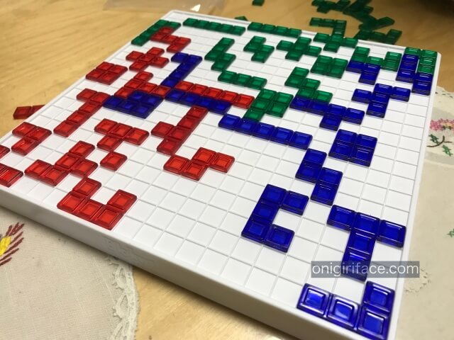 ブロックス（blokus）を子供・家族と対戦中