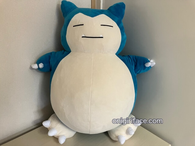 ポケモンセンターで購入したぬいぐるみ・カビゴン（大サイズ）