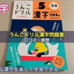 うんこドリル漢字問題集の口コミ感想｜苦手な漢字を楽しく学習できる