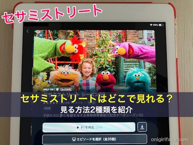 セサミストリートはどこで見れる？見る方法2通りを紹介