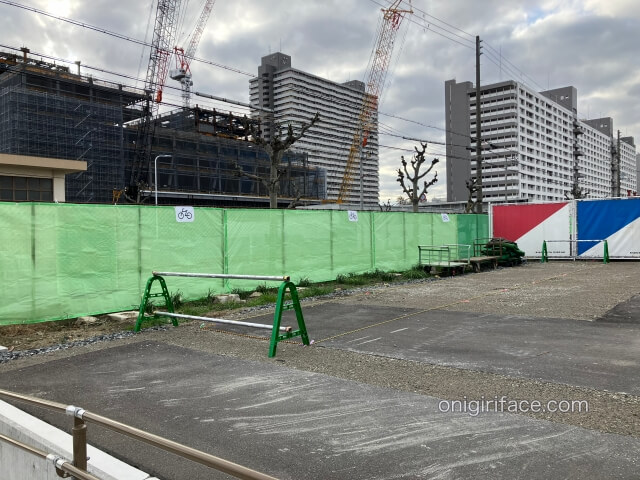 木下大サーカス大阪公演（森ノ宮会場）自転車駐輪所