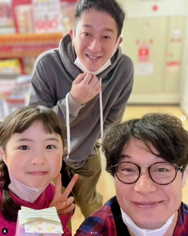 4代目スイちゃん（増田梨沙）インスタグラム。サボさんとコッシーと一緒に。