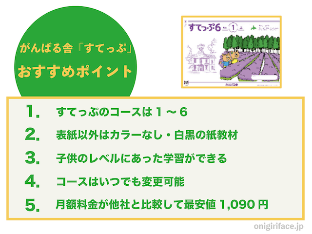 がんばる舎「すてっぷ」のおすすめポイント5つ