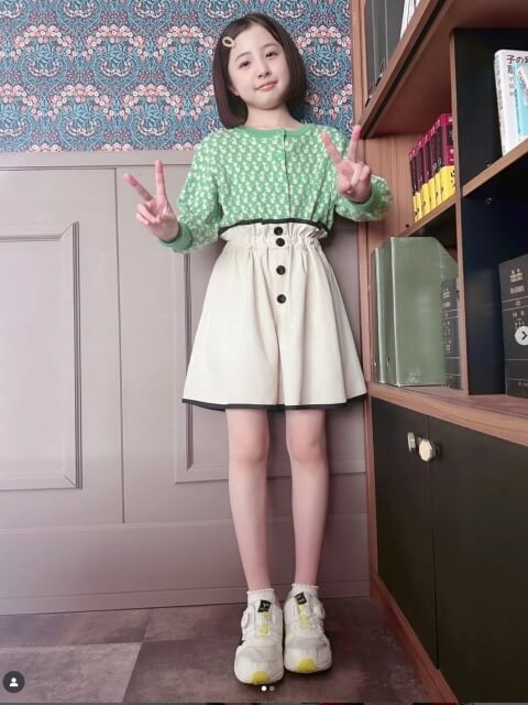 4代目スイちゃん(増田梨沙)2025年現在、12歳