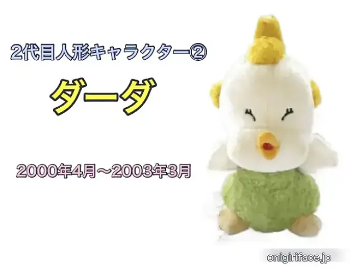 いないいないばあっ！2代目人形キャラクター②：ダーダ